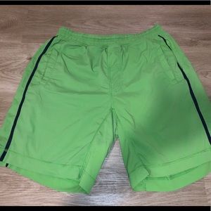 Lululemon Pace Breaker Green Shorts Size Large